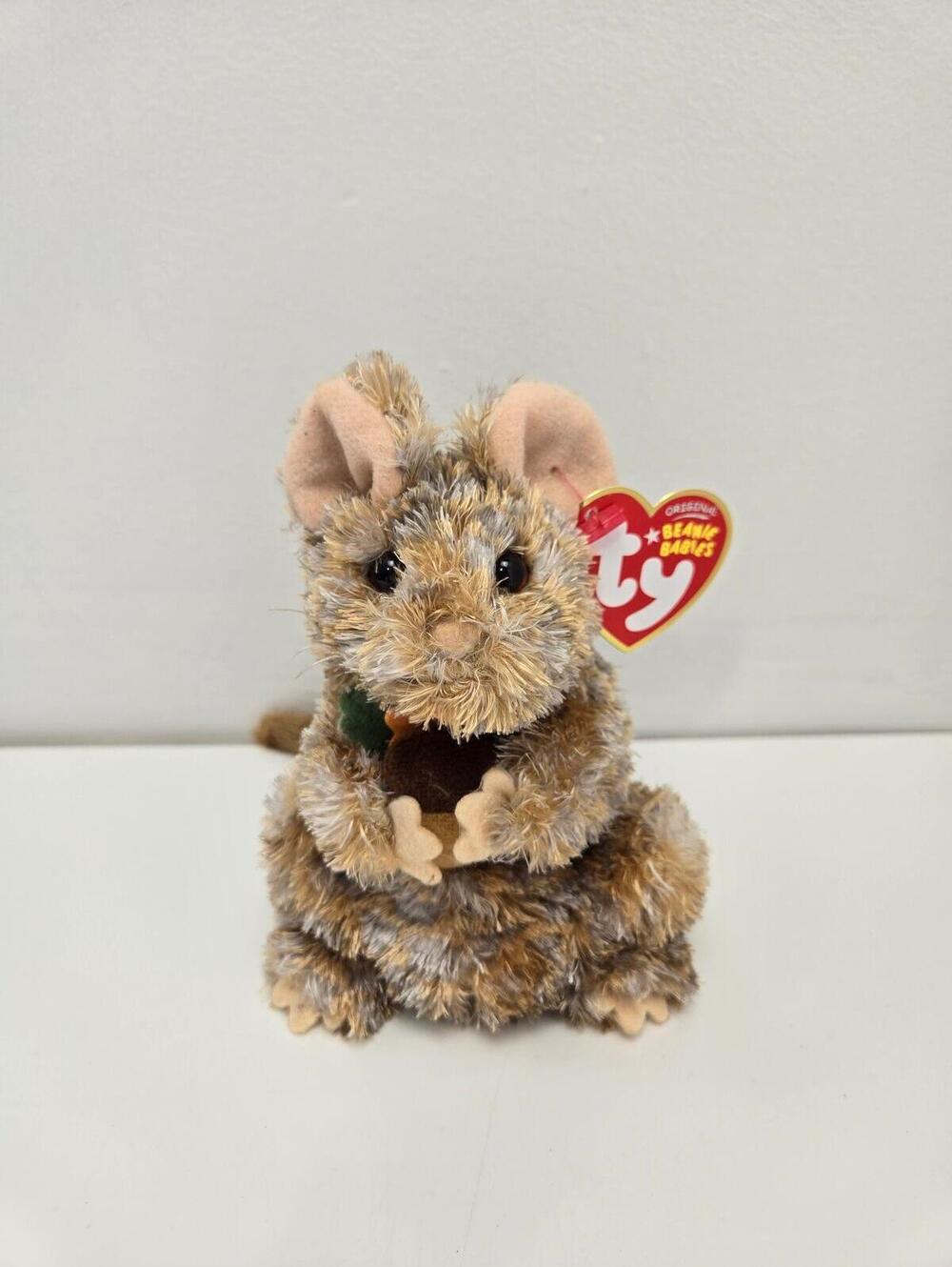 Ty Beanie Baby “Oakdale” the ADORABLE Mouse - Internet Exclusive (5 inch)
